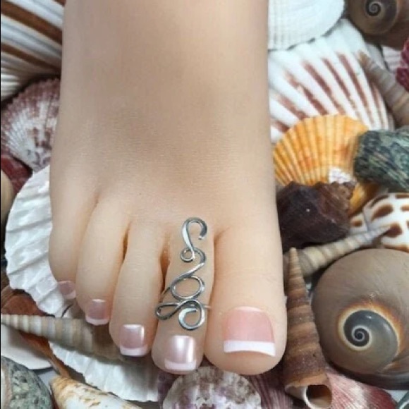 Free Spirit2 Sterling Silver Toe/Midi Ring - Picture 1 of 7